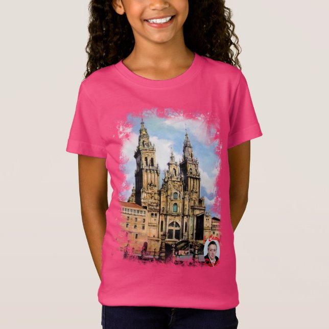 Camiseta Catedral de Santiago de Compostela (Frente)