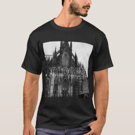 Camiseta Catedral histórica de Colônia na Alemanha