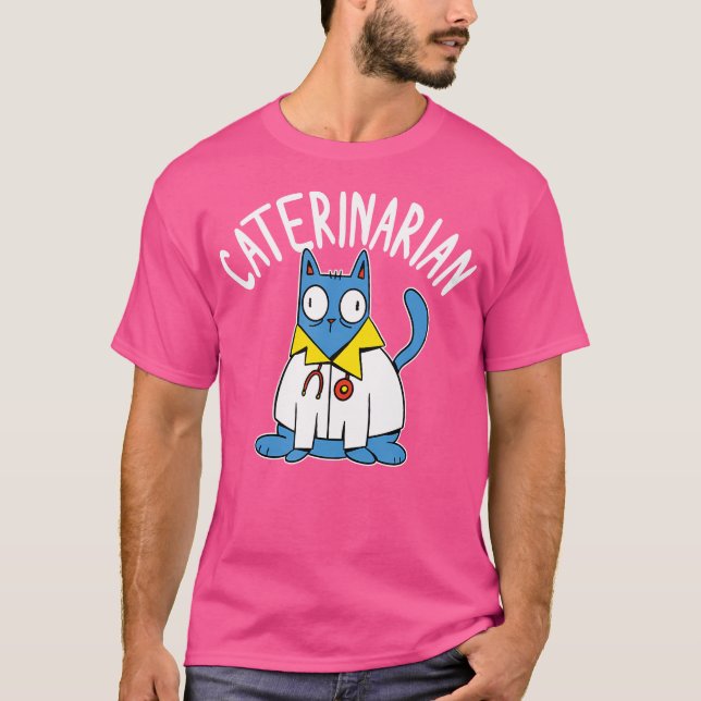 Camiseta Caterinário Médico Veterinário (Frente)