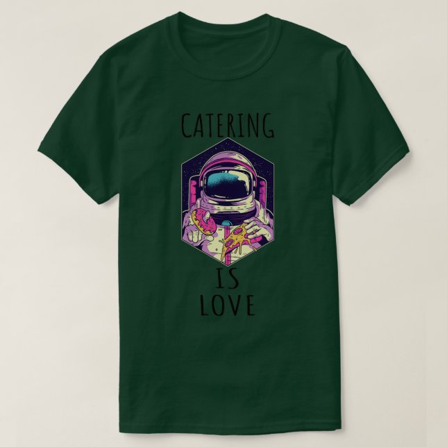 Camiseta Catering Is Love  (9) (Frente do Design)