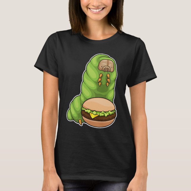 Camiseta CaterPilar Cheeseburger (Frente)