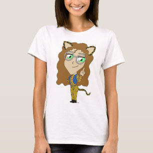 Camiseta catgirl chibi