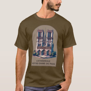 Camiseta Cathédrale Notre-Dame de Paris