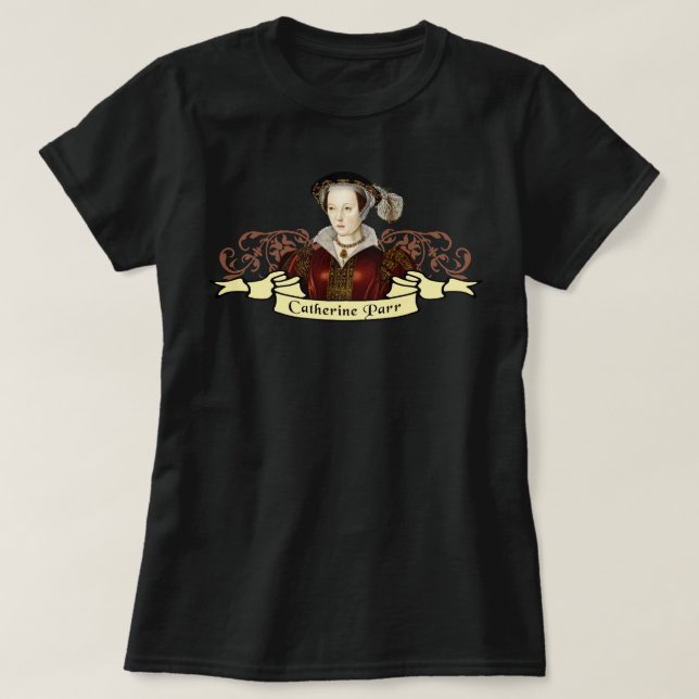Camiseta Catherine Parr (Frente do Design)