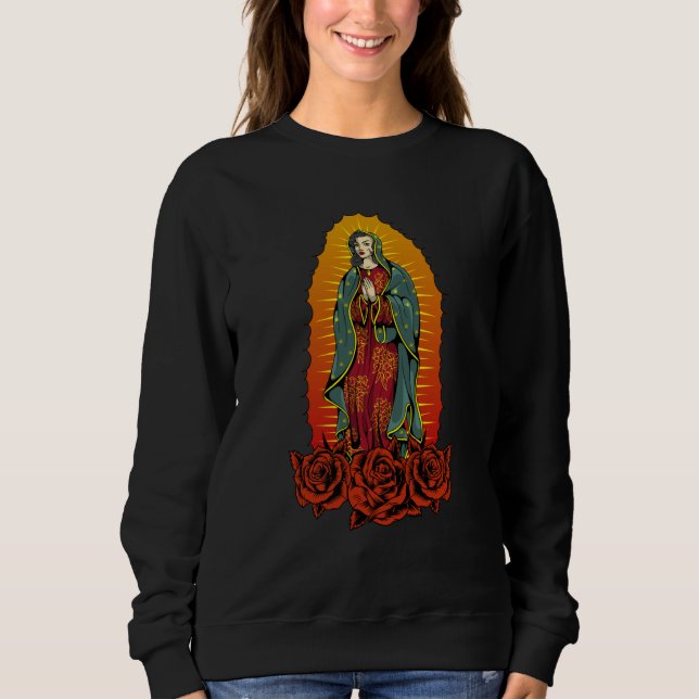 Camiseta Catholic Saint Christian Virgin Mary Our Lady Of G (Frente)