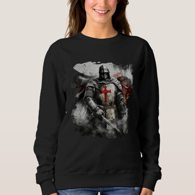 Camiseta Catholic Templar Knights Crusader (Frente)