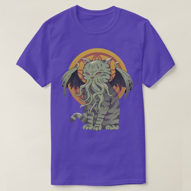 Camiseta Cathulhu Cthulhu (Frente do Design)