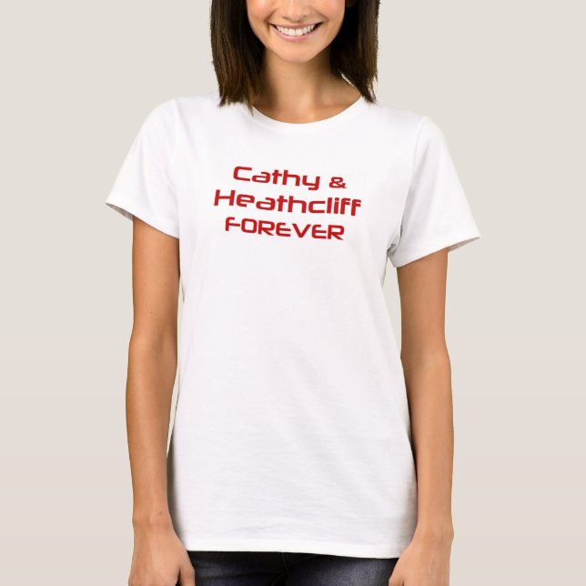 Camiseta cathy e heathcliff (Frente)