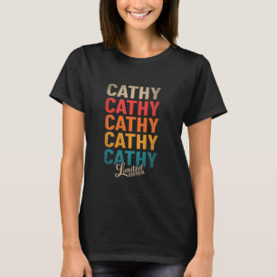 Camiseta Cathy Primeiro Nome - Edição Limitada Vintage Cath