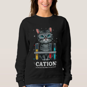 Camiseta Cation Cat Chemist Engraçado Ciência Memória Cats 