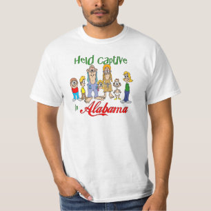 Camiseta Cativo guardarado em Alabama