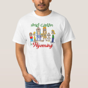 Camiseta Cativo guardarado em Wyoming