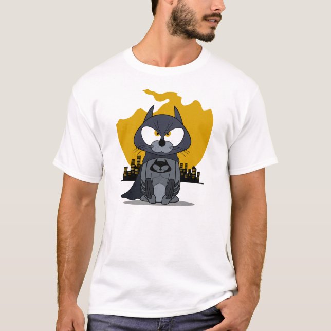 Camiseta CatMan o herói real (Frente)