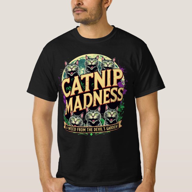 Camiseta Catnip Madness (Frente)