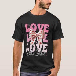Camiseta Católica Cristã Feminina Bíblia Amor Gost