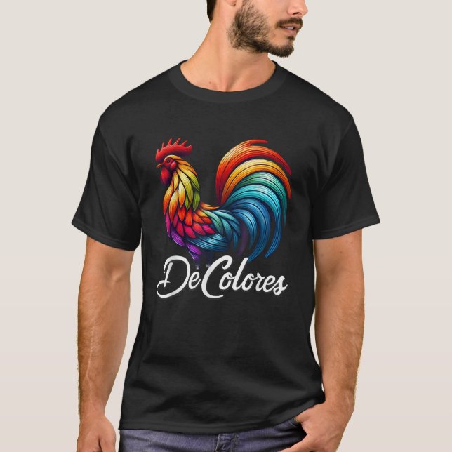 Camiseta Católica DeColores Cursillo Rainbow (Frente)