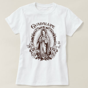 Camiseta Católica Nossa Senhora de Guadalupe Virgem Maria