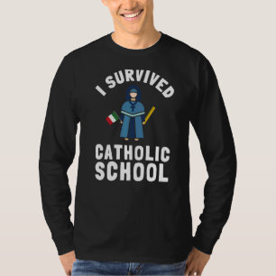 Camiseta Católica Nun Church E Christian Teac