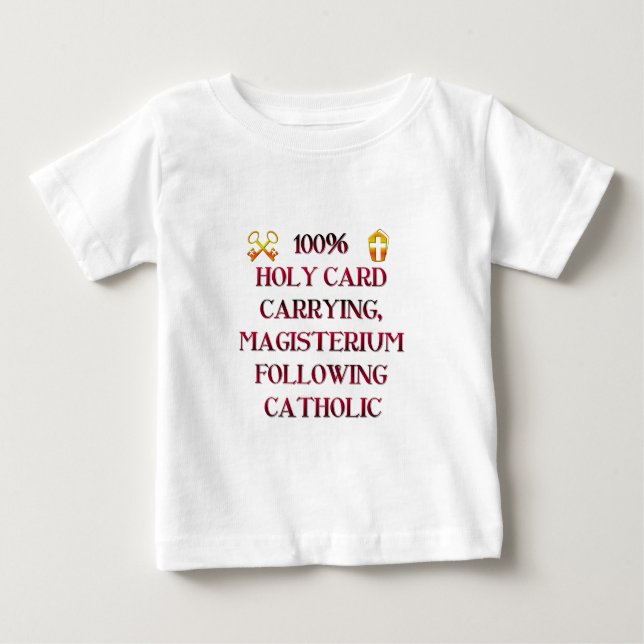 Camiseta Católico de 100%! (Frente)