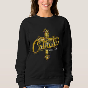 Camiseta Católico desde 33 Ad Iron Resurrection & Divine Me
