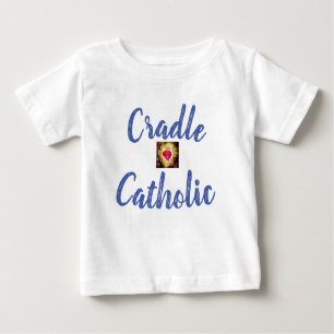 Camiseta Católico do Berço Personalizado