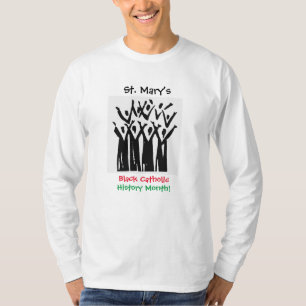 Camiseta Católico preto