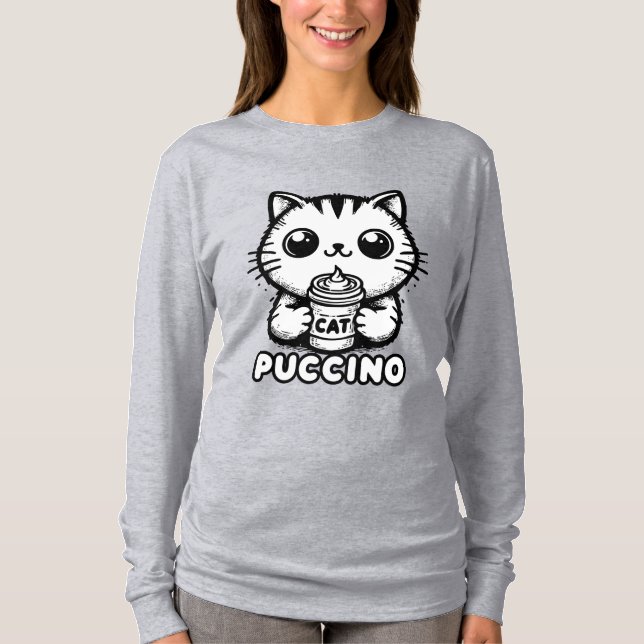 Camiseta Catpuccino 1 (Frente)