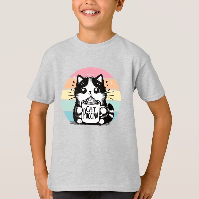 Camiseta Catpuccino 3 (Frente)