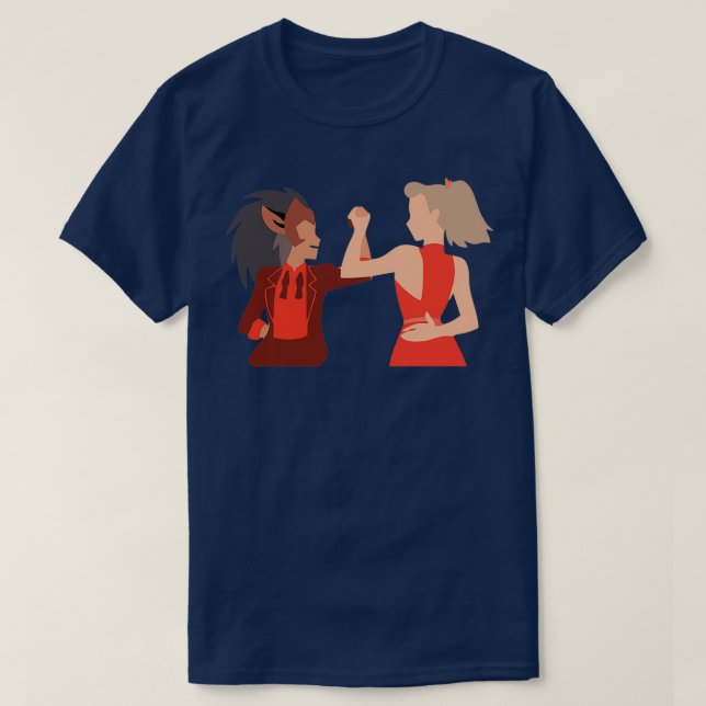 Camiseta Catra e Adora Shera (Frente do Design)