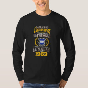 Camiseta Catrachos Legendarios Son De Septiembre 1963 Hondu
