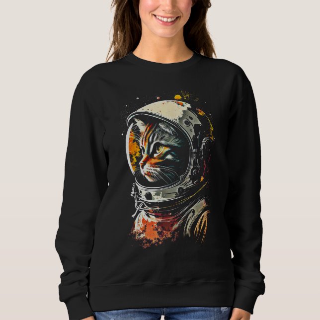 Camiseta Catronaut Cat Astronaut space cat (Frente)