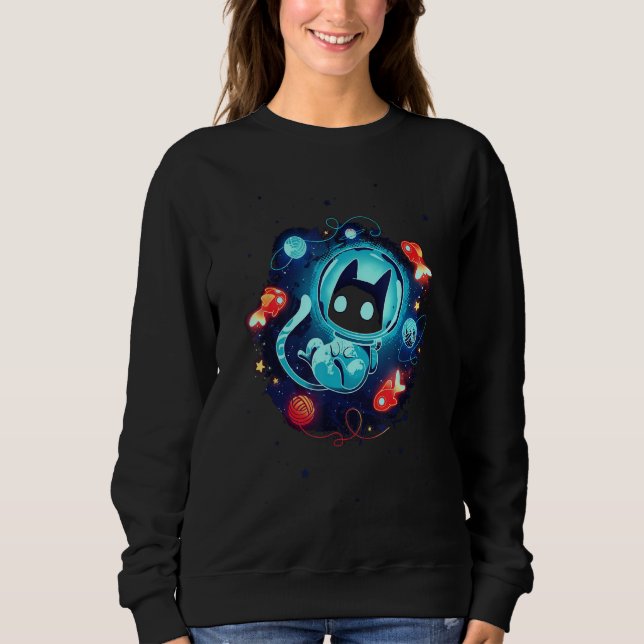 Camiseta Catronaut Cat Astronaut space cat 2 (Frente)
