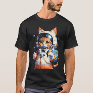 Camiseta Catronaut Cat Astronauta