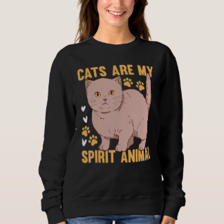 Camiseta Cats Are My Spirit Animal I Cat Owner Cute Cat  I 