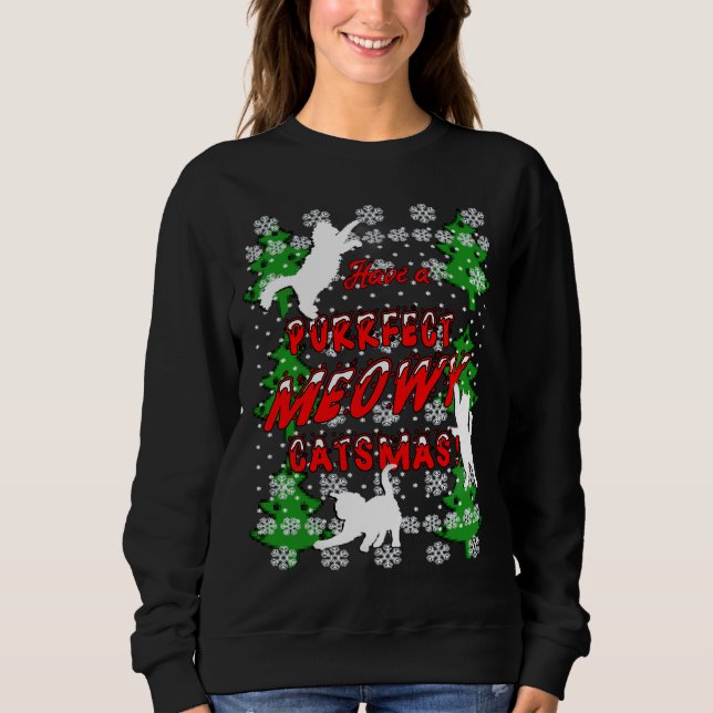 Camiseta Cats, Christmas Cat, Cat Christmas, Cat Christmas  (Frente)