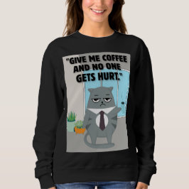 Camiseta Cats Coffee Coffee Quote