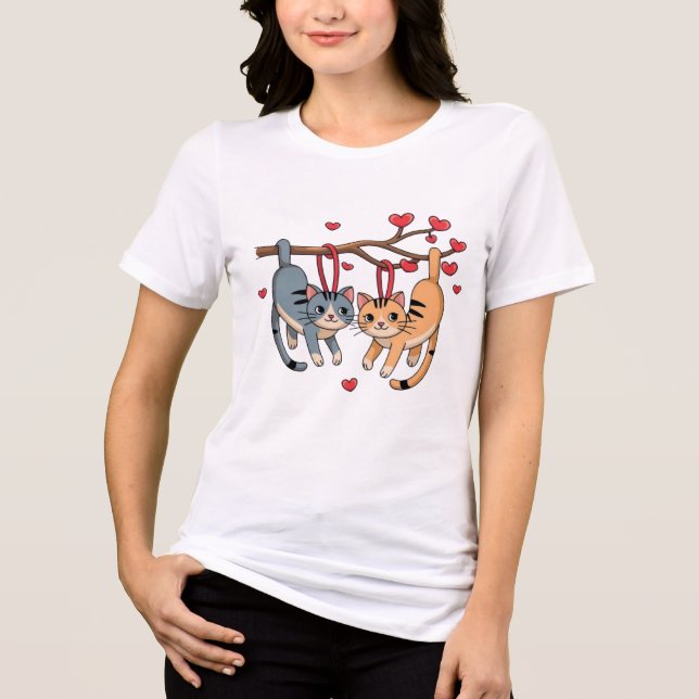Camiseta Cats Love (Frente)