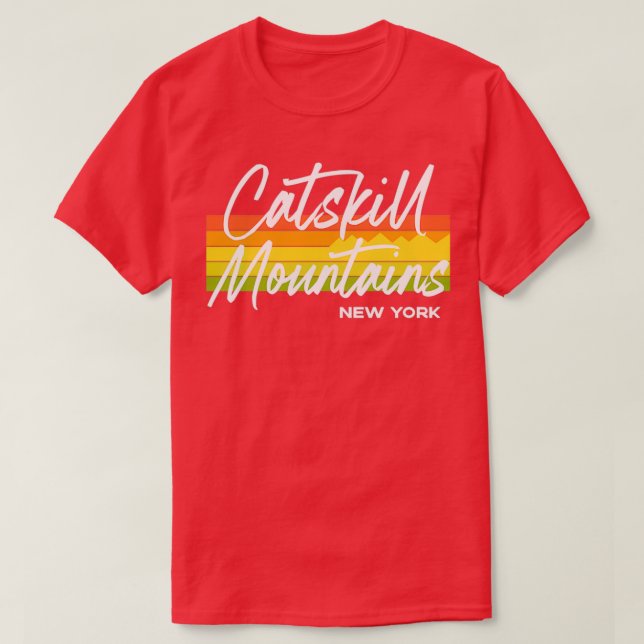 Camiseta Catskill Mountains New York (Frente do Design)