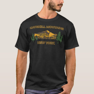 Camiseta Catskill Nova York NY Montanhas Caminhadas Acampam