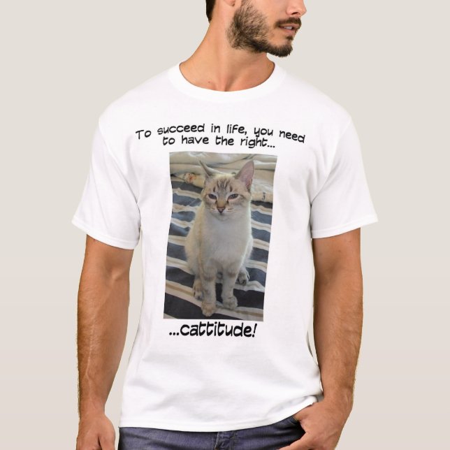 Camiseta Cattitude 2 (Frente)