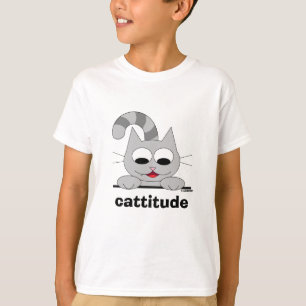 Camiseta Cattitude Amante de Gato Original