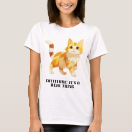 Camiseta Cattitude: É uma coisa real