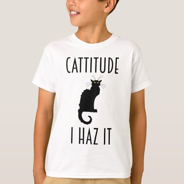 Camiseta Cattitude - Eu Tenho (Frente)