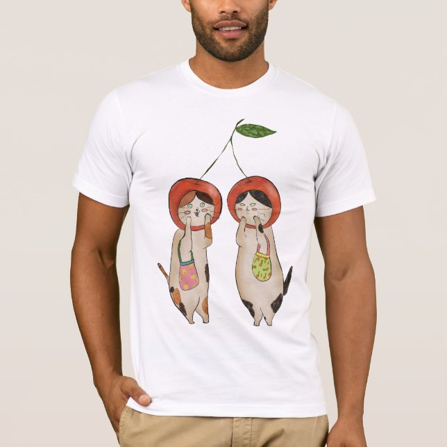 Camiseta Catty Cherries (Frente)