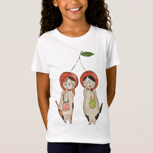 Camiseta Catty Cherries (Frente)