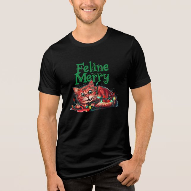 Camiseta Catty Christmas Chaos (Frente)