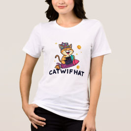 Camiseta Catwifhat - Moedas para Memória de Gato