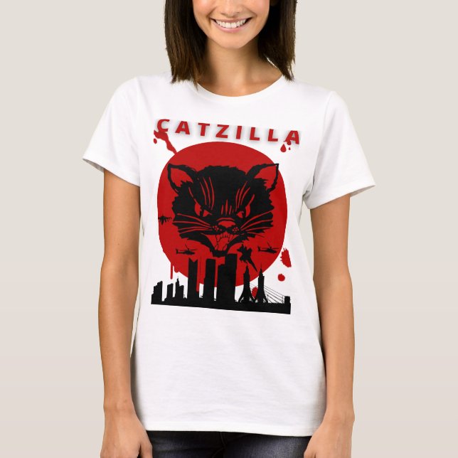 Camiseta catzilla (Frente)