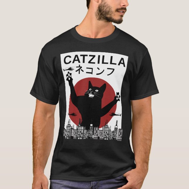 Camiseta catzilla (Frente)