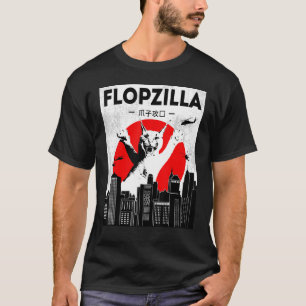 Camiseta Catzilla big floppa meme Flopzilla Caracal Cat